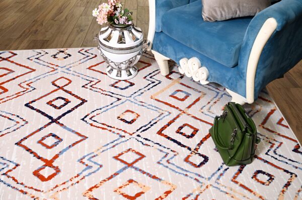 Furnish My Place Geometric Print Rug - Image 3