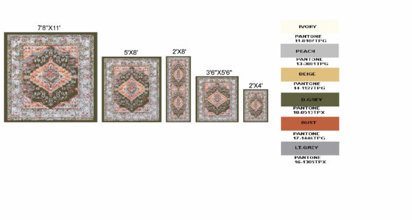 Furnish My Place Distressed Rug - Image 5