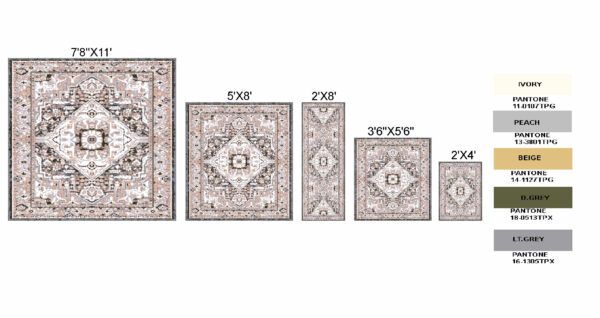 Furnish My Place Distressed Rug - Image 9