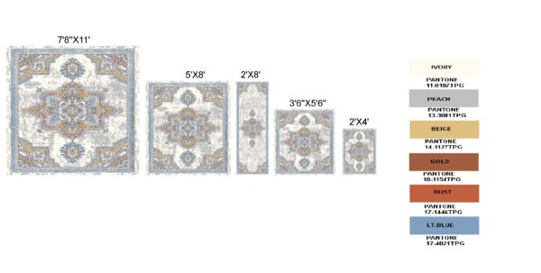 Furnish My Place Bohemian Rug - Image 5