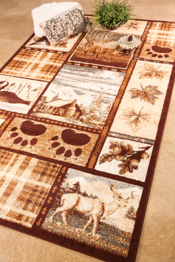 Furnish My Place Wildlife Accent Rug - Image 6