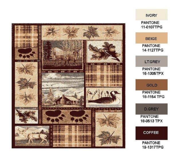 Furnish My Place Wildlife Accent Rug - Image 12