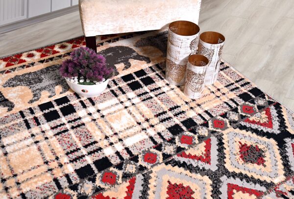 Furnish My Place Bohemian Bear Rug - Image 3