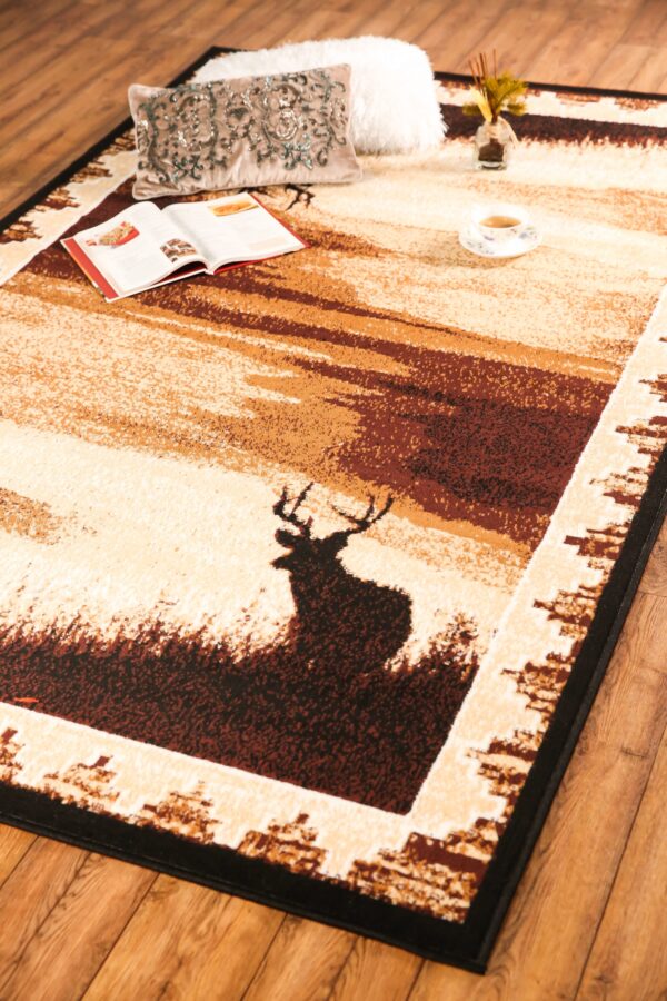 Furnish My Place Wildlife Cabin Rug - Image 11