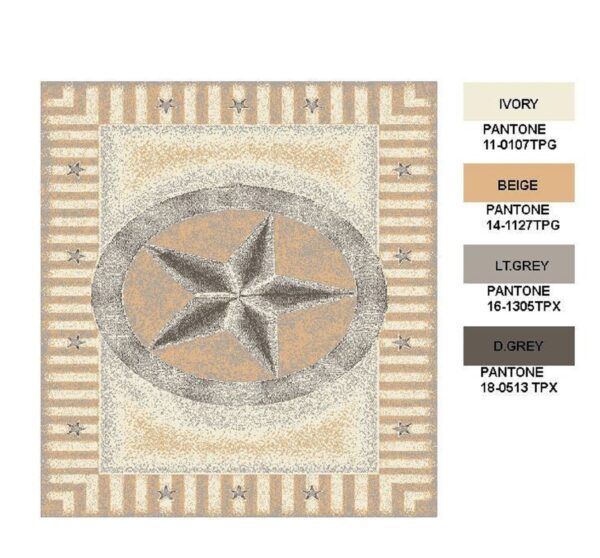 Furnish My Place Texas Star Rug - Image 10