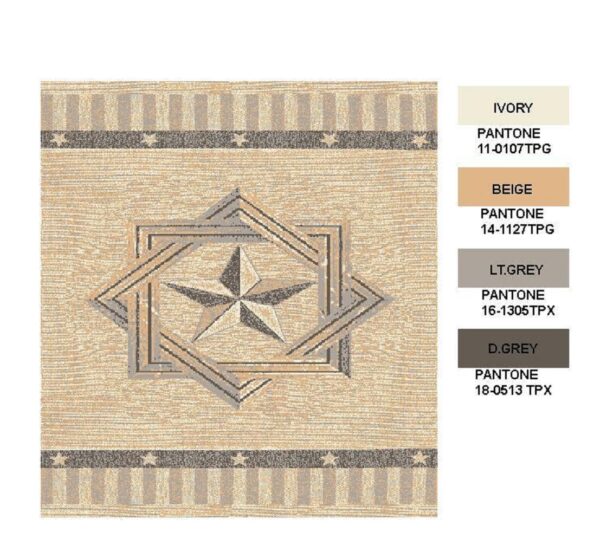 Furnish My Place Texas Star Rug - Image 6