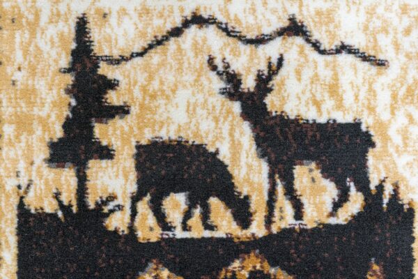 Furnish My Place Pine & Moose Lodge Rug - Image 9